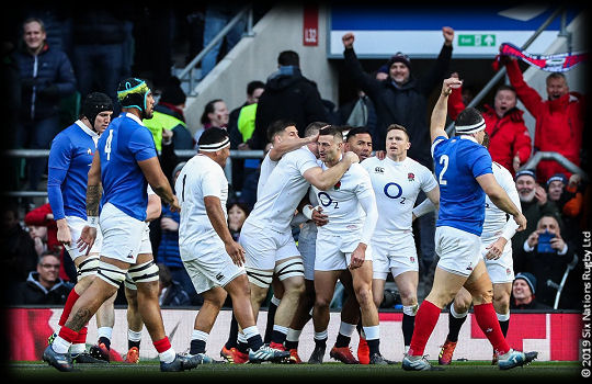 England v France  Jonny May congratulations Six Nations 2019